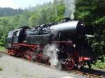 110 jahre Schwarzatal: BR 65 in Katzhtte, 14.8.2010