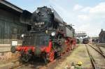 65 1049  wird gerade Angeheizt fr das Heizhausfest im Schsischen Eisenbahnmuseum Chemnitz-Hilbersdorf.