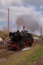 65 018 der Stoom Stichting Nederland (SSN) im Eisenbahnmuseum Bochum-Dahlhausen am 16.04.2011