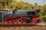 66 002 DB im Eisenbahnmuseum Bochum Dahlhausen, Oktober 2024.