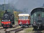 75118 beim Umfahren im Bahnhof Amstetten zur Zusammenstellung des historisch Zuges der Museumsbahn Amstetten-Gerstetten (aufgenommen am 3.10.2010) 