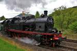 Eisenbahn Tradition 78 468 mit Sonderzug in Kordel auf der Kylltalbahn am 29.04.18 beim Dampfspektakel 2018