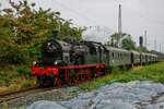 78 468 & 212 007-9 mit Sonderzug in Hilden, am 27.08.2022.