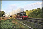 Einen interessanten Laufweg hatte am 17.9.2022 die 78468 von Eisenbahn Tradition.