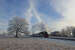 78 468 mit dem Glühwein-Express in der Bauernschaft Sandfort zwischen Sendenhorst und Albersloh (18.12.2022)