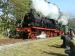 78 468 am 26.Sebtember 2009 bei der Ausfahrt in Osnabrck Piesberg zum Haubtbahnhof.