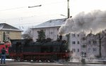 Dreiknigsdampf 2010.Am Tbingen Hbf 03.01.2010 die Tenderdampflokomotive 78 468.