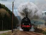 78 468 mit dem DPE 91744 (Hausach-Alpirsbach)  am Evsg Hausach 21.2.10