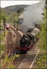 78 468 verlsst am 07.05.2011 den Bahnhof Brgge(Westf) in Richtung Ldenscheid.