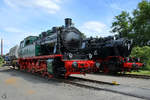 Hibernia 41-E & RAG D-724 Seite an Seite im Eisenbahnmuseum Bochum. (Juni 2019)