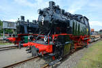 RAG D-724 & Hibernia 41-E Seite an Seite im Eisenbahnmuseum Bochum.