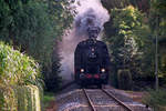 80 039 der Hammer Eisenbahnfeunde mit Sonderzug Hamm - Münster-Ost bei Angelmodde(Gremmendorf) am 07.10.2007.