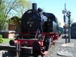 BR 80 013 DB Neuenmarkt-Wirsberg, DDM Deutsches Dampflokmuseum 10-05-2008 - Bahnvideos in Youtube - http://www.youtube.com/user/cortiferroviariamato/videos - Auch 103 245 mit altes Logo und CNL in