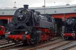 Die 82 008 (ex 082 008-4) am 17.09.2011 im Sdwestflische Eisenbahnmuseum in Siegen. Die Lok wurde 1951 unter Fabriknummer 2884 bei Krupp gebaut, und die letzte erhaltene 82 er.