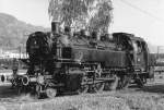 86 346 am 25.10.1975 im alten Bw Plochingen.