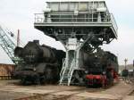 50 3628+86 001 standen unter dem Kohlehochbunker im SEM Chemnitz am 12.April 2008