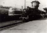 BR 86 und 118 der DR um 1988 in Erfurt HBf