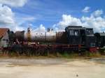 86 346 der Schwbischen Alb Bahn, gesehen am 30.07.13 in Mnsingen.