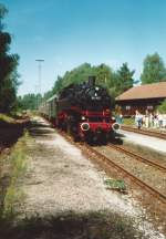 Feierlichkeiten zum Jubiläum 100 Jahre Localbahn Neuenmark-Beilngries am 28.08.1988.