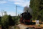 86 333 mit dem DPE ***** (Titisee-Seebrugg) am Windgfällweiher 29.8.15