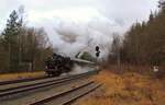 Am 27.11.16 fuhr der Weihnachtszug von Gera nach Schleiz.