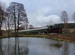 Am 27.11.16 fuhr der Weihnachtszug von Gera nach Schleiz.