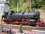 BR 86 346 am 24.08.2003 auf dem Bahnhofsfest in Bad Herrenalb bei Karlsruhe.