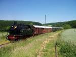 Zug der Landeseisenbahn Lippe, am 27.