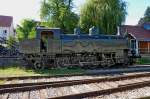 Kandertalbahn, die BR 93, Baujahr 1927, befrdert an Wochenenden  die Museumsbahn, Sept.2012