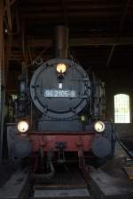 94 2105 - 8 im Lokschuppen Schwarzenberg,Eisenbahn Museum.