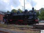 BR 94 1538 im ehemaligen Bahnbetriebswerk in Sonneberg / Thringen.