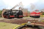 94 1538, 95 0009-1 und 229 147-4 (CLR) waren am 22.06.19 im BW Sonneberg zu sehen.