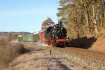 94 1538 (DPN 77126) fuhr am 29.12.19 von Ilmenau über Arnstadt nach Katzhütte.