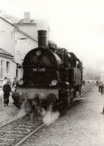 94 1292 in Bad Berka, Ilmtalbahn - um 1988