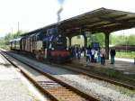 94 1292 vor Sonderzug zum Rennsteig, 2005