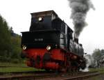 94 1538 beim Herbstfest der Rennsteigbahn am 3.10.2009 am Bahnhof Sttzerbach.