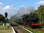 94 1538 fhrt im Rahmen des Eisenbahnfestes am 09.11.