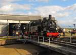 Rennsteigbahn 94 1292-5 am 20.09.2015 beim Eisenbahnfest im ehemaligen Bw Arnstadt.