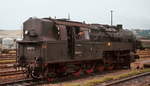 95 0027-3 rangiert im Oktober 1978 im Bahnhof Saalfeld