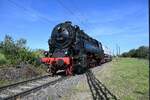 09.09.2023 - Sonderzug mit 95 027 von Blankenburg (Harz) nach Rübeland bei Hüttenrode