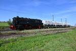 09.09.2023 - Sonderzug mit 95 027 von Blankenburg (Harz) nach Rübeland bei Hüttenrode