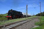 09.09.2023 - Sonderzug mit 95 027 von Blankenburg (Harz) nach Rübeland bei Hüttenrode