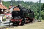 125 Jahre Rbelandbahn - Prsentation der 95 027 im Harz.