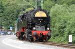 125 Jahre Rbelandbahn - Prsentation der 95 027 im Harz.