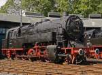 95 0009-1 vor dem Lokschuppen im alten BW Dieringhausen am 11.09.2010