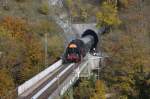 Zum offiziellen Jubilum 125 Jahre Rbelandbahn pendelte 95 027 mit einem Sonderzug im Stundentakt zwischen Rbeland und Michaelstein.