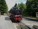 Harzer Schmalspurbahn. Hier die Lok 99222. Die Aufnahme entstand am 25.08.2010.