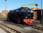 99 2321, früher bei der DR 99 321 und dann bei der DB 099 901, am 22.04.2008 in Kühlungsborn West.