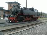 Mein 100. Bild auf Bahnbilder.de 
Die Molli-Lok 99 2321 im Portrt am Wasserkran in Khlungsborn-West am 10.Juli 2009.