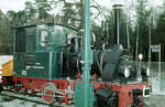 Auf dem Gelände der Firma Lehmann Gartenbahn in Nürnberg-Langwasser stand am 22.07.1982 die 99 5606.